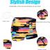COOFANDY Mens Swim Trunk Swimwear Bathing Suit Swim Brief Square Leg Board Short S-3XL