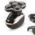 Remington Balder Boss Cordless Head Shaver XR7120 - Waterproof Electric Razor for Bald Men with 5 Dual Track Heads, 360 Flexing Head & Pop-Up Trimmer, Wet/Dry Shaving, 60 Mins Run Time