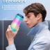 Bluetoooth Speaker, Portable Wireless Speakers with RGB LED Lights 15W HD Powerful Sound, IPX4 Waterproof Speaker, TWS Pairing, for Outdoor Home Shower Camping Holiday Gfit