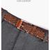 CHAOREN Belts for Men - 1 3/8" Casual Braided Belts Men for Jeans - Handcrafted Weaving and Softness
