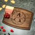 Silverhill Design Customized Love: Personalized Engraved Wood Cutting Boards for Couples - Ideal Gift for Weddings, Anniversaries, Housewarming and Real Estate Closing