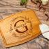 Silverhill Design Customized Love: Personalized Engraved Wood Cutting Boards for Couples - Ideal Gift for Weddings, Anniversaries, Housewarming and Real Estate Closing