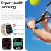 TOZO S4 AcuFit One Smart Watch 1.78" AMOLED Screen for Men Women, Bluetooth Call Dial Fitness Tracker, Heart Rate and Blood Oxygen, Sleep Monitor, IP68 Waterproof, Workout for iOS Android