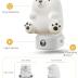 L LOHAS LED Night Light for Kids, 3D Cute Bear Night Light Plug in, Dusk to Dawn Nursery Night Lights, RGB+Soft White 3000K, 3 Lighting Modes, Christmas Birthday Gifts, Room Decor, Children