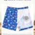 SURF CUZ Mens Swim Trunks 5 Inch Swim Shorts Quick Dry Bathing Suits for Men Beach Shorts Mesh Lining Swimming Trunks