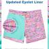 SURF CUZ Mens Swim Trunks with Compression Liner 2 in 1 Swimming Trunks Quick Dry Swim Shorts Bathing Suit Zipper Pockets