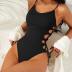 Narecte One Piece Swimsuit Women Bathing Suit Sexy High Cut Women's One-Piece Swimsuits Monokini One Piece Bathing Suit