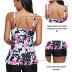 Century Star 2024 Two Piece Womens Tankini Swimsuits Modest Tankini Bathing Suit Tops with Shorts Tummy Control Swimwear