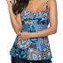 Century Star 2024 Two Piece Womens Tankini Swimsuits Modest Tankini Bathing Suit Tops with Shorts Tummy Control Swimwear