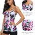 Century Star 2024 Two Piece Womens Tankini Swimsuits Modest Tankini Bathing Suit Tops with Shorts Tummy Control Swimwear