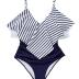 SUUKSESS Women Slimming Ruffle One Piece Swimsuits Ruched Tummy Control Bathing Suits