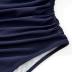 SUUKSESS Women Slimming Ruffle One Piece Swimsuits Ruched Tummy Control Bathing Suits