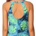 Tempt Me High Neck Tankini Top Backless Bathing Suit Tops for Women Swimsuit Top Key Hole Swim Top Only