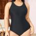 Tempt Me Women Athletic One Piece Swimsuits Sporty Racerback Bathing Suits Full Coverage Modest Swimwear