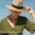 FURTALK Panama Hat Sun Hats for Women Men Wide Brim Fedora Straw Beach Hat UV UPF 50