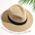 FURTALK Panama Hat Sun Hats for Women Men Wide Brim Fedora Straw Beach Hat UV UPF 50