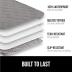 Gorilla Grip 100% Waterproof Dog Blanket, Pet Friendly Sofa Throw Essential for Small Pets, Dogs, Cats, Tear and Slip Resistant Leakproof Couch Cushion Cover for Indoor Furniture, 30x70 Charcoal