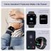 IOWODO Smart Watch for Men Women - 1.85''HD Screen with Make and Answer Calls, with AI Voice Assistant, SpO2/Heart Rate/Sleep Monitor, 100+ Sports Modes, Smartwatch for Android and iOS (2 Straps)