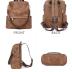 CLUCI Backpack Purse for Women, Womens Backpack Purse, Leather Anti-theft Large Fashion Designer Travel Bag Ladies Shoulder Bags