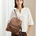 CLUCI Backpack Purse for Women, Womens Backpack Purse, Leather Anti-theft Large Fashion Designer Travel Bag Ladies Shoulder Bags