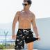 Goodstoworld Mens Swim Trunks with Compression Liner 9'' Inseam Quick Dry Swimsuit Shorts M-3XL