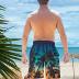 TUONROAD Mens Swim Trunks with Compression Liner 2 in 1 Board Shorts 9 Inch Quick Dry Swimming Trunks with Pockets