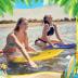 2 Pcs 41'' Body Boards for Beach, Lightweight PE Bodyboard Surfboards with EPS Core, Wrist Leash, XPE Deck and HDPE Slick Bottom for Kids Teens Adults Pool Surfing