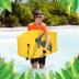 2 Pcs 41'' Body Boards for Beach, Lightweight PE Bodyboard Surfboards with EPS Core, Wrist Leash, XPE Deck and HDPE Slick Bottom for Kids Teens Adults Pool Surfing