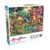 Buffalo Games - Aimee Stewart - Merry Mushroom Village Picnic - 1000 Piece Jigsaw Puzzle for Adults Challenging Puzzle Perfect for Game Nights - Finished Puzzle Size is 26.75 x 19.75