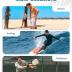 maamgic Mens Swim Trunks with Compression Liner 5 Inch Inseam Quick Dry Board Shorts with Zipper Pockets Swimming Shorts