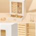 Homde Jewelry Organizer Girls Women Jewelry Box for Necklaces Rings Earrings Gift Jewelry Storage Case (White + Gold)