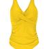 Women's One Piece Swimsuits Tummy Control Bathing Suits for Womens V Neck Criss Cross Ruched Push Up Slimming Swimwear