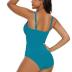 Plus Size Swimsuit for Women One Piece Bathing Suit Ruched Tummy Control Adjustable Swimwear