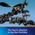 LEGO DC Batman: Batman Construction Figure & The Bat-Pod Bike, The Dark Knight Action Figure and Batman Motorcycle, Super Hero Toys, Kids’ Adventure Playset, Gift for Boys and Girls, 76273