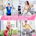 RENRANRING Resistance Bands for Working Out, 150LBS Exercise Bands, Workout Bands, Resistance Bands Set with Handles for Men Women, Legs Ankle Straps for Muscle Training