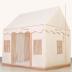 Large Play Tent with Mat for Toddler & Kids, Indoor Playhouse Tent with Star Light and Windows for Girl & Boy Ages 1-13,Washable Foldable,Reading Nook,47" x 40" x 52 