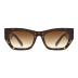SOJOS Retro Cat Eye Sunglasses for Women Men Trendy Rectangle Designer Sunnies SJ2296
