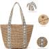 Straw Beach Bag The Tote Bag for Women straw purse hobo bags summer purses for women rattan wicker clutch pool raffia bag