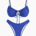 ZAFUL Women High Cut Bikini Sets String Sexy Swimsuit Two Piece Underwire Bathing Suit Brazilian Cheeky Cut Out Cute Swimwear