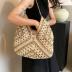 Straw Hobo Bags for Women Vintage Straw Tote Bag Summer Beach Shoulder Bag Designer Hand-woven Beach Bag for Travel 2024