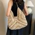 Straw Hobo Bags for Women Vintage Straw Tote Bag Summer Beach Shoulder Bag Designer Hand-woven Beach Bag for Travel 2024