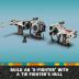 LEGO Star Wars TIE Fighter & X-Wing Mash-up Building Set, Starfighter Toy for Boys and Girls, Customizable Vehicles with 4 Minifigures, Star Wars Gift for Kids or Any Fan Ages 9 and Up, 75393