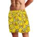Mens Swim Trunks with Compression Liner 2-in-1 Swimming Shorts 5 inch Inseam Quick Dry Beach Board Shorts