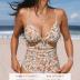 CUPSHE Women's One Piece Swimsuit Tummy Control V Neck Bathing Suits