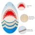 Skimboard 35 Inch Skim Boards for Beach Adults ＆ Kids, High Gloss Coat Wooden Skim Board for Beginners, Durable Lightweight Wood Body Board