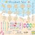 128 Pcs Wind Chime Making Kit for Kids Make Your Own Sea Animals Wind Chime Wooden Ocean Animals Arts Ornaments for Girls Boys DIY Crafts Activity Birthday Summer Party Decoration