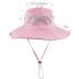 Womens Ponytail Sun Hat Wide Brim Mesh Bucket Hat UV UPF50 Protection Hat Foldable Summer Travel Beach Fishing Hats