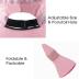 Womens Ponytail Sun Hat Wide Brim Mesh Bucket Hat UV UPF50 Protection Hat Foldable Summer Travel Beach Fishing Hats