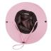 Womens Ponytail Sun Hat Wide Brim Mesh Bucket Hat UV UPF50 Protection Hat Foldable Summer Travel Beach Fishing Hats