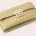 Avilego Straw Handbags for Women Straw Clutch Summer Bag Beach Bag Casual Straw Purses 2024